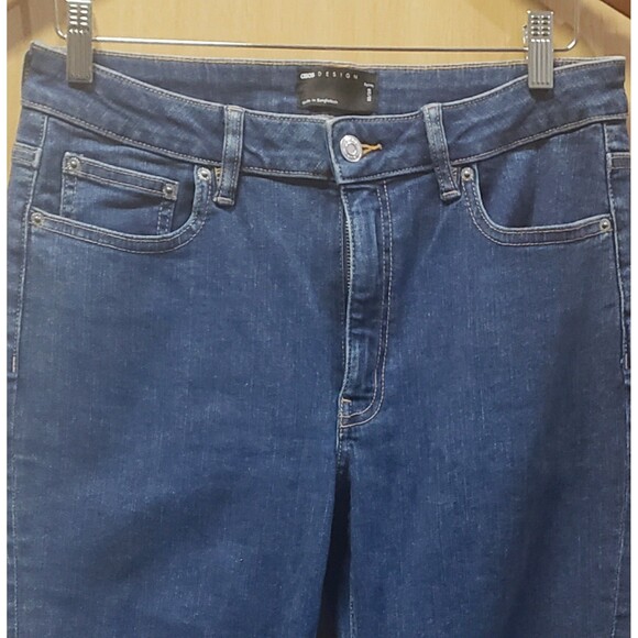 ASOS DESIGN Petitte Blue Denim jeans w:32 l:28 HHH EXCELLENT CONDITION! - Picture 4 of 4